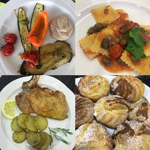 Italienisches Menue