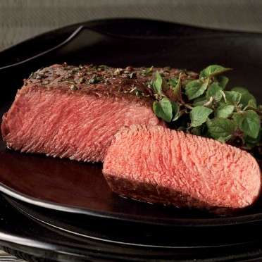 Bisonfilet mit Caramel-Chili-Sauce