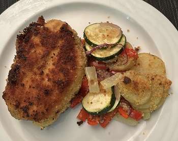 Poulet-Cordons bleus süss-sauer