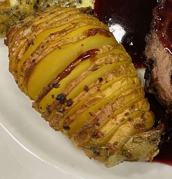 Hasselback - Kartoffeln