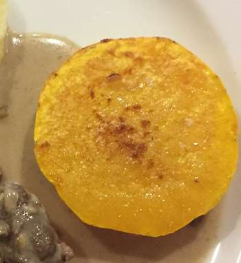 Kürbis aus dem Ofen