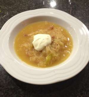 Soupe à la choucroute / Sauerkrautsuppe