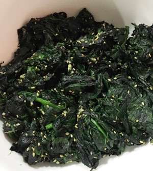 Sigumchi Namul - Koreanischer Spinat