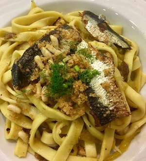 Pasta mit Sardinen