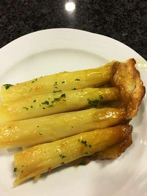 Spargel - Tarte Tatin