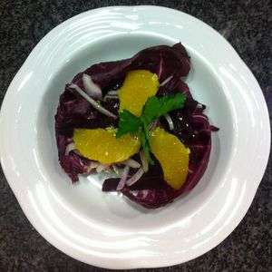 Orangensalat mit Randen