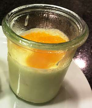 Orangen-Whisky-Cerème