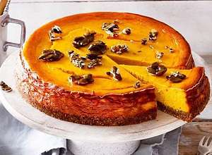 Kürbis-Cheesecake