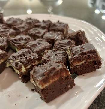 Grasshopper Brownies